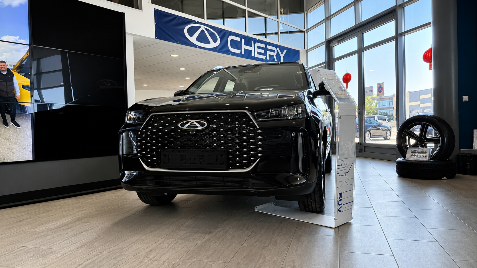 Chery M3 Budapest telephely az M3-as autópálya kivezető szakaszánál, Városkapu utca 11.
