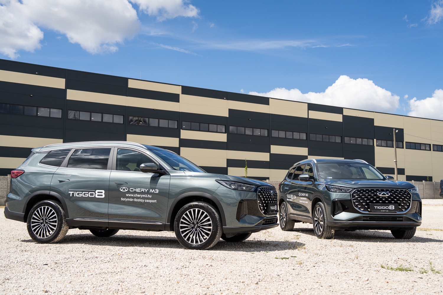 Tiggo 8 Chery tesztvezetés